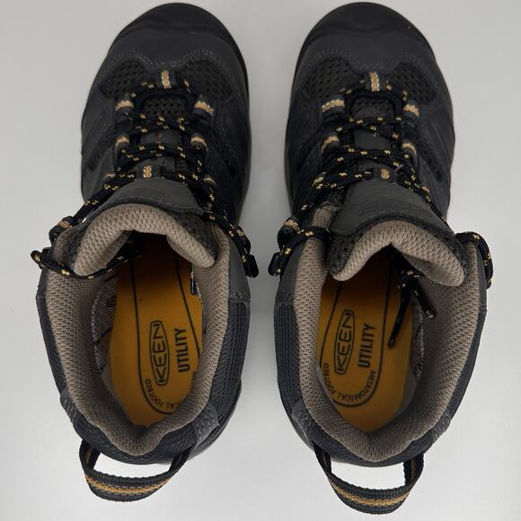 KEEN Work Boots Womens Size 5.5 Utility Lansing Mid Steel Toe Waterproof - Picture 6 of 8